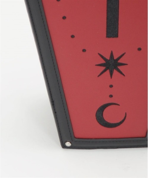 axes femme POETIQUE（アクシーズファムポエティック）の「コフィン型３ｗａｙバッグ（ショルダーバッグ・レディース・ホワイト/ブラック/ワイン・FREE）」の22枚目の写真