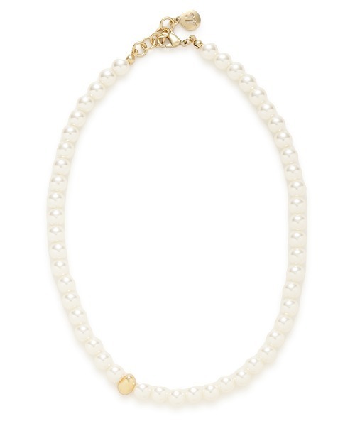 Mila Owen（ミラオーウェン）の「パールメタルポイントネックレス（ネックレス・レディース・B/A・FREE）」の3枚目の写真