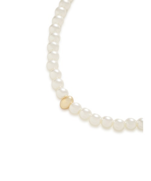 Mila Owen（ミラオーウェン）の「パールメタルポイントネックレス（ネックレス・レディース・B/A・FREE）」の4枚目の写真