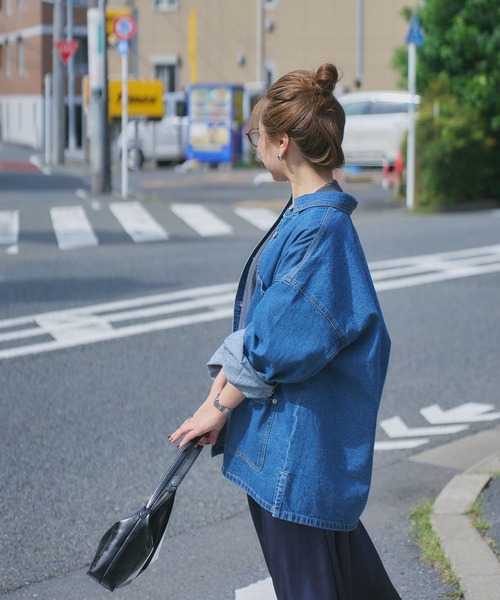 studio CLIP（スタディオクリップ）の「【CLIP BY STAFF/MINAKO企画】ボトルネックドッキングニットワンピース（ワンピース・レディース・その他1/チャコール/ブラック/カーキ・FREE）」の13枚目の写真