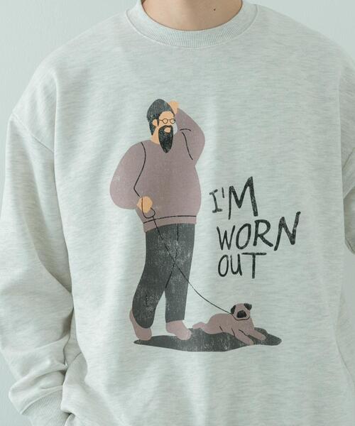 ITEMS URBANRESEARCH（アイテムズ アーバンリサーチ）の「クルーネックスエット sampo（スウェット・メンズ・ブラック/グレー/オートミール・MEDIUM/LARGE）」の15枚目の写真