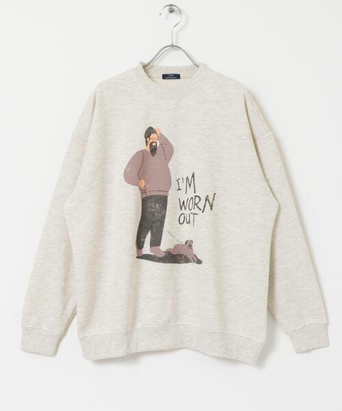 ITEMS URBANRESEARCH（アイテムズ アーバンリサーチ）の「クルーネックスエット sampo（スウェット・メンズ・ブラック/グレー/オートミール・MEDIUM/LARGE）」の22枚目の写真