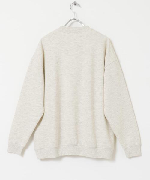 ITEMS URBANRESEARCH（アイテムズ アーバンリサーチ）の「クルーネックスエット sampo（スウェット・メンズ・ブラック/グレー/オートミール・MEDIUM/LARGE）」の6枚目の写真