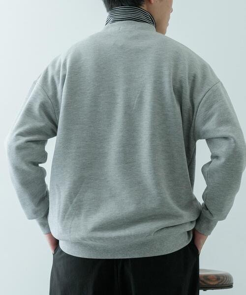 ITEMS URBANRESEARCH（アイテムズ アーバンリサーチ）の「クルーネックスエット sampo（スウェット・メンズ・ブラック/グレー/オートミール・MEDIUM/LARGE）」の12枚目の写真