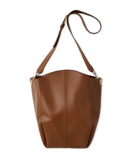 FRAY I.D（フレイアイディー）の「ポーチ付きラウンドバッグ