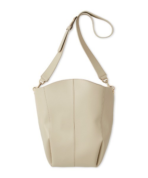 FRAY I.D（フレイアイディー）の「ポーチ付きラウンドバッグ