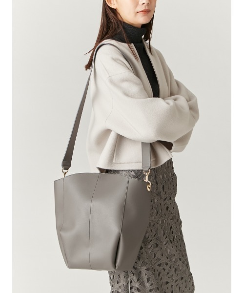 FRAY I.D（フレイアイディー）の「ポーチ付きラウンドバッグ  