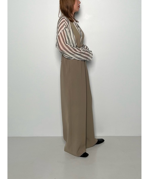 CHIGNON（シニヨン）の「CHIGNON ドロストデザインサロペット