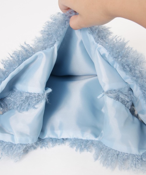 SMELLY（スメリー）の「シャギーボリュームバッグ（ハンドバッグ・レディース・ブルー/グレー/ミント・-）」の6枚目の写真