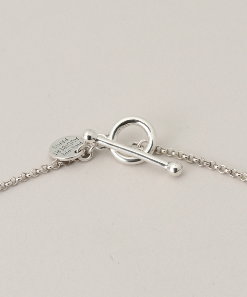 PHILIPPE AUDIBERT（フィリップ オーディベール）の「PHILIPPE AUDIBERT SLOBE別注 ドロップネックレス CO6407:AR(SA)（ネックレス・レディース・シルバー・FREE）」の5枚目の写真