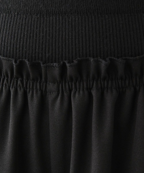 LEPSIM(レプシィム)の「ウエストリブギャザーワイドパンツ 151791(その他パンツ・レディース・ブラウン/ブラック・FREE)」の17枚目の写真