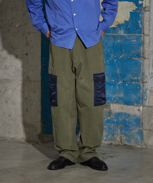 CIAOPANIC（チャオパニック）の「【mi-ry by CIAOPANIC】ダブルニーカーゴパンツ（その他パンツ・レディース・ブラック/オリーブ・MEDIUM/LARGE）」の15枚目の写真