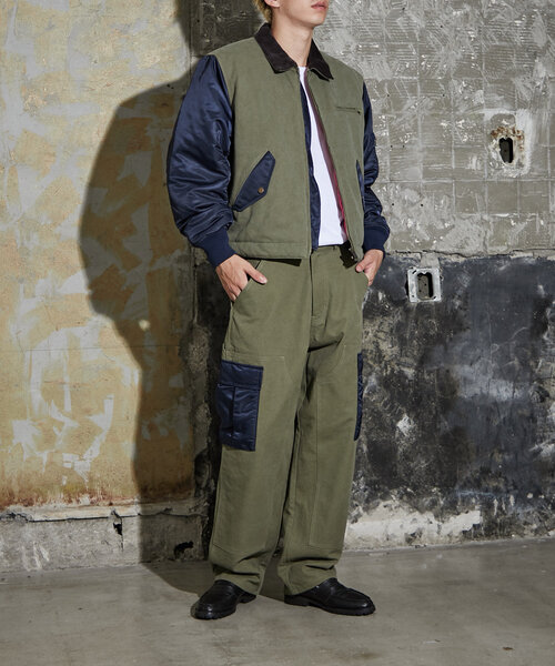 CIAOPANIC（チャオパニック）の「【mi-ry by CIAOPANIC】ダブルニーカーゴパンツ（その他パンツ・レディース・ブラック/オリーブ・MEDIUM/LARGE）」の20枚目の写真