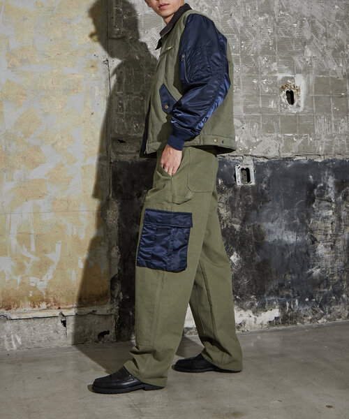 CIAOPANIC（チャオパニック）の「【mi-ry by CIAOPANIC】ダブルニーカーゴパンツ（その他パンツ・レディース・ブラック/オリーブ・MEDIUM/LARGE）」の21枚目の写真