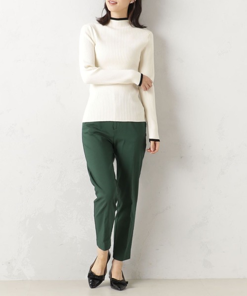 FOUND GOOD（ファウンドグッド）の「COZYハイショクネックニット（ニット/セーター・レディース・オレンジ系5/ブルー系5/イエロー系5/ブラウン系3/アイボリー/ブラック・L/S/M）」の15枚目の写真