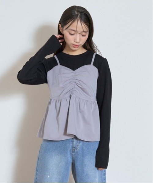 セール】レイヤードトップス（Tシャツ/カットソー）｜LOVETOXIC