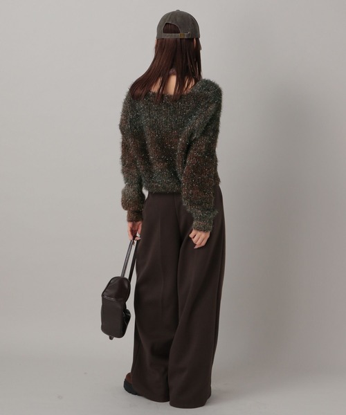 FOREVER 21（フォーエバー トゥエンティーワン）の「【2024FW】微起毛タックダブルスラックス（スラックス・レディース・チャコールグレー/ブラウン・SMALL/MEDIUM）」の10枚目の写真