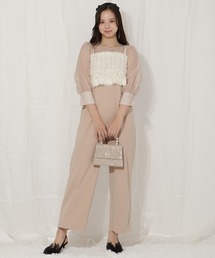 WILLSELECTION（ウィルセレクション）の「ビスチェ付きオールインワン（つなぎ/オールインワン）」