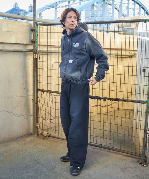 SEQUENZ（シークエンズ）】ONI-FADE SWEAT PANTS / ワイドシルエット