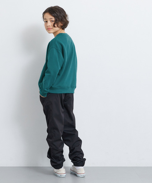 coca(coca)(コカ)の「キッズ 裏起毛ロゴプリントスウェット(スウェット・キッズ・ブラック/グリーン・140/150/130/120)」の11枚目の写真
