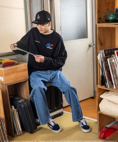 niko and...（ニコアンド）の「【PlayStation(プレイステーション)】限定グランツーリスモプルオーバー（スウェット・メンズ・グレー/ブラック・LARGE/MEDIUM）」の8枚目の写真