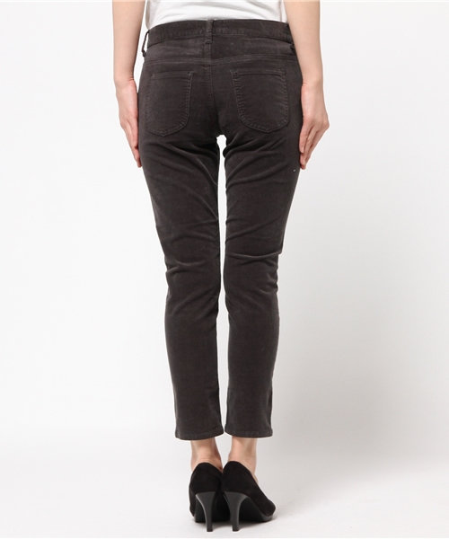 OUTLET（アウトレット）の「【DouDou】ストレッチコール天スキニーPT（その他パンツ・レディース・チャコールグレー・38/36）」の4枚目の写真