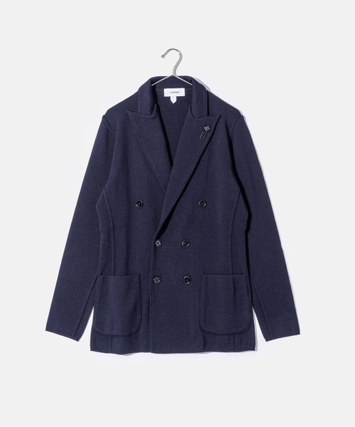 LARDINI（ラルディーニ）の「LARDINI / ショールカラー ダブルニット