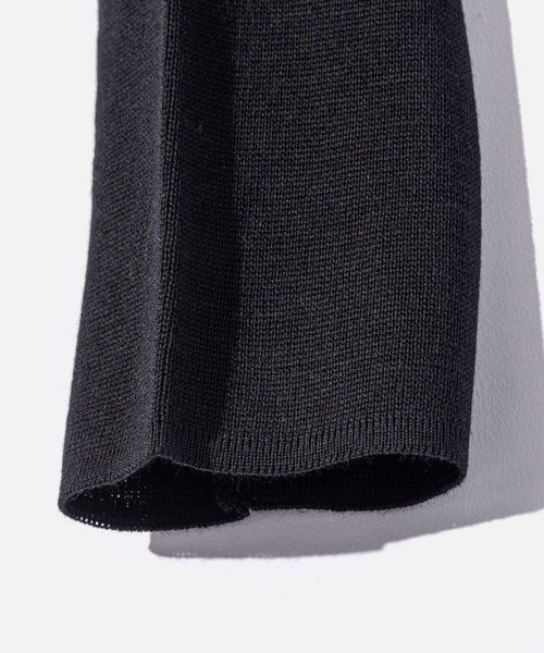 LARDINI（ラルディーニ）の「LARDINI KNIT JACKET ラルディーニ ニット テーラードジャケット（テーラードジャケット・メンズ・ブラック/グレー/ネイビー・SMALL/MEDIUM）」の10枚目の写真