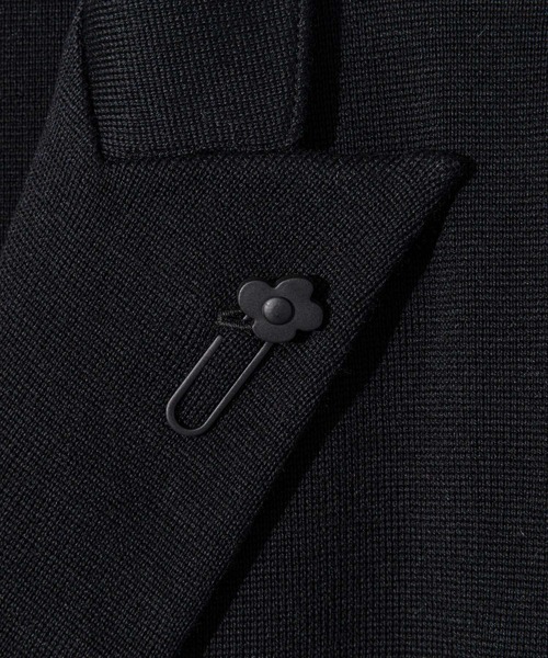 LARDINI（ラルディーニ）の「LARDINI KNIT JACKET ラルディーニ ニット テーラードジャケット（テーラードジャケット・メンズ・ブラック/グレー/ネイビー・SMALL/MEDIUM）」の11枚目の写真