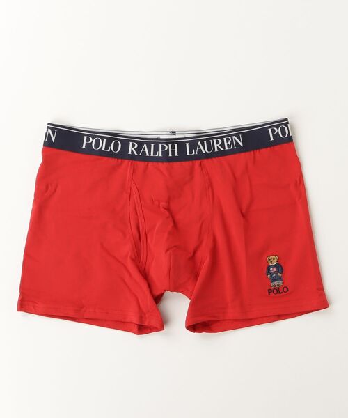 POLO RALPH LAUREN(ポロ ラルフ ローレン)の「【POLO RALPH LAUREN】コアフラッグセーターベア ボクサーブリーフ(ボクサーパンツ・メンズ・ネイビー/ヘザーグレー/レッド・X-LARGE)」の3枚目の写真