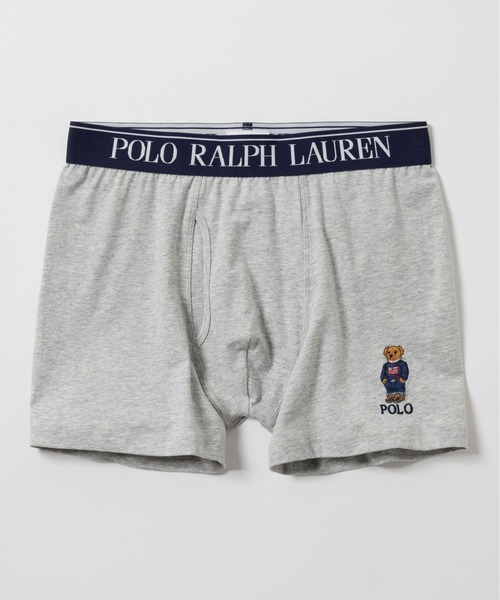 POLO RALPH LAUREN(ポロ ラルフ ローレン)の「【POLO RALPH LAUREN】コアフラッグセーターベア ボクサーブリーフ(ボクサーパンツ・メンズ・ネイビー/ヘザーグレー/レッド・X-LARGE)」の2枚目の写真