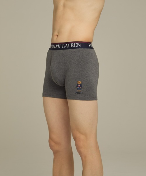 POLO RALPH LAUREN(ポロ ラルフ ローレン)の「【POLO RALPH LAUREN】コアフラッグセーターベア ボクサーブリーフ(ボクサーパンツ・メンズ・ネイビー/ヘザーグレー/レッド・X-LARGE)」の12枚目の写真