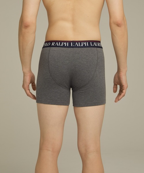 POLO RALPH LAUREN(ポロ ラルフ ローレン)の「【POLO RALPH LAUREN】コアフラッグセーターベア ボクサーブリーフ(ボクサーパンツ・メンズ・ネイビー/ヘザーグレー/レッド・X-LARGE)」の11枚目の写真