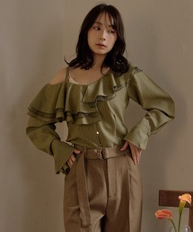mideal マイディール　グリーンジャケット mideal TOPS | マイディール トップス | 公式オンラインストア