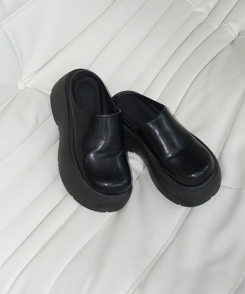 新品✨ サニタ プロフェッショナル カブリオ 36 サボ サンダル 厚底 黒 新品✨ サニタ プロフェッショナル カブリオ 36 サボ サンダル