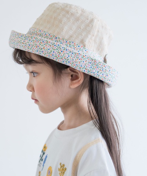 RAGMART(ラグマート)の「リボンハット(ハット・キッズ・ベージュ/オフホワイト・54cm/52cm/50cm/48cm)」の4枚目の写真
