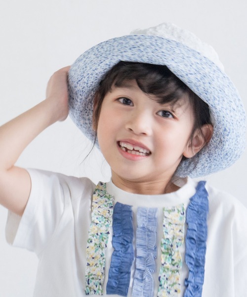 RAGMART(ラグマート)の「リボンハット(ハット・キッズ・ベージュ/オフホワイト・54cm/52cm/50cm/48cm)」の9枚目の写真