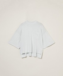 three dots（スリードッツ）の「スパークルボクシー ショートスリーブ（Tシャツ/カットソー）」
