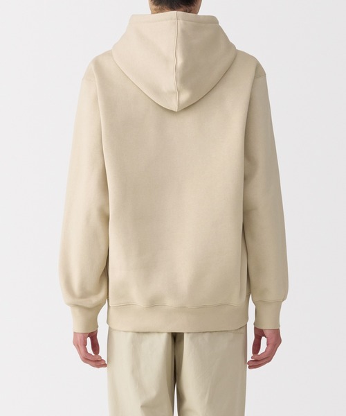 無印良品（ムジルシリョウヒン）の「紳士　スウェットプルパーカ（スウェット・メンズ・グレー/ブラック/ブルー系・S/M/L/XL）」の6枚目の写真