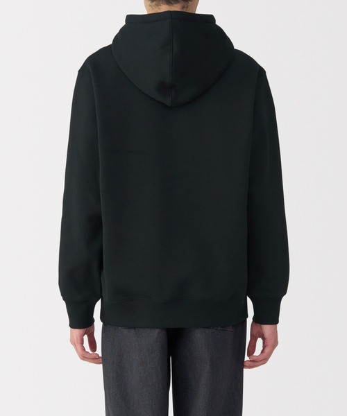 無印良品（ムジルシリョウヒン）の「紳士　スウェットプルパーカ（スウェット・メンズ・グレー/ブラック/ブルー系・S/M/L/XL）」の13枚目の写真