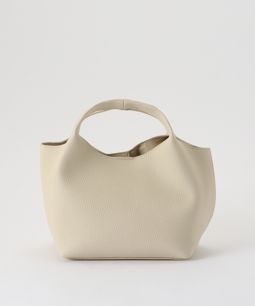 B.C STOCK（ベーセーストック）の「スクエアハンドBAG（ショルダーバッグ・レディース・アイボリー/ネイビー/レッド/ベージュ・FREE）」の16枚目の写真