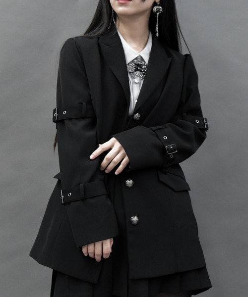 axes femme｜レース重ねテーラードジャケット | Rakuten Fashion