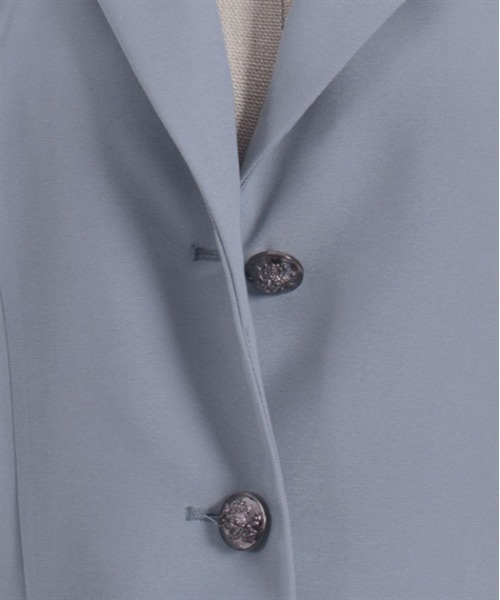 axes femme POETIQUE（アクシーズファムポエティック）の「ボンテージデザインジャケット（テーラードジャケット・レディース・ブラック/グレー・MEDIUM）」の17枚目の写真