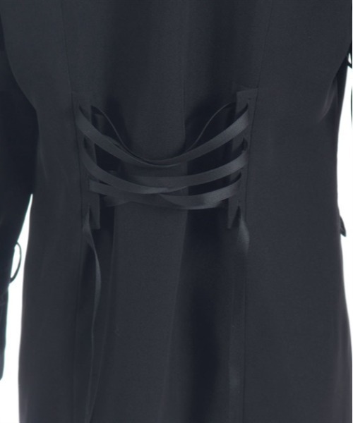 axes femme POETIQUE（アクシーズファムポエティック）の「ボンテージデザインジャケット（テーラードジャケット・レディース・ブラック/グレー・MEDIUM）」の7枚目の写真