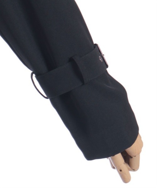 axes femme POETIQUE（アクシーズファムポエティック）の「ボンテージデザインジャケット（テーラードジャケット・レディース・ブラック/グレー・MEDIUM）」の4枚目の写真