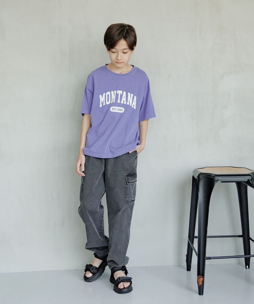 GLOBAL WORK(グローバルワーク)の「スゴラクCOOLカーゴパンツ/147336(カーゴパンツ・キッズ・ブルー/ブラック・130cm/140cm/150cm/160cm/170cm)」の5枚目の写真