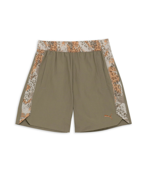 PUMA（プーマ）の「PUMA プーマ メンズ トレーニング トレイン エッジ AOP ウーブン ショーツ（その他パンツ・メンズ・ブラック/グリーン系その他・X-LARGE/XX-LARGE/SMALL/MEDIUM/LARGE）」の8枚目の写真