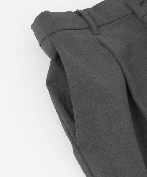 SENSE OF PLACE by URBAN RESEARCH(センスオブプレイスバイアーバンリサーチ)の「『セットアップ対応』 CARREMANストレートスラックス(その他パンツ・メンズ・ブラック/チャコールグレー・MEDIUM/LARGE)」の6枚目の写真