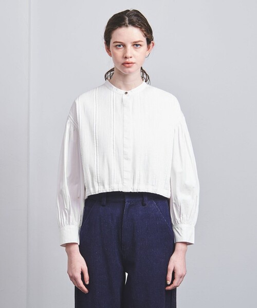 Pheeta（フィータ）の「【別注】＜Pheeta＞Trinity シャツジャケット/013-UAWomens1（シャツ/ブラウス・レディース・ホワイト・FREE）」の4枚目の写真