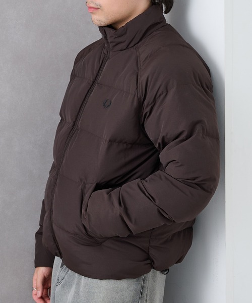 FRED PERRY】RAGLAN SLEEVE PADDED JACKET ラグランスリーブ中綿